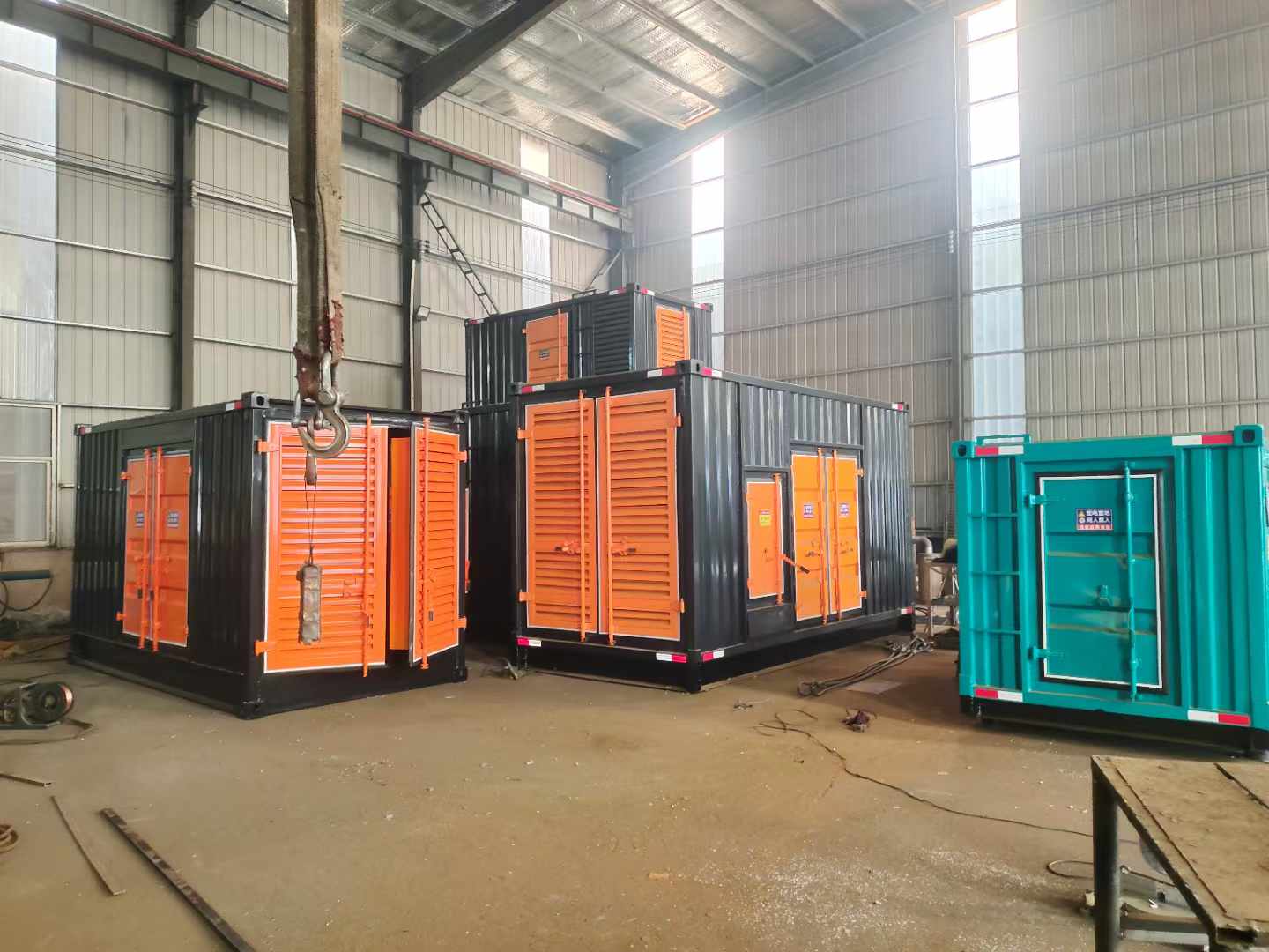 历下500kw柴油发电机组可以带动多少功率设备？